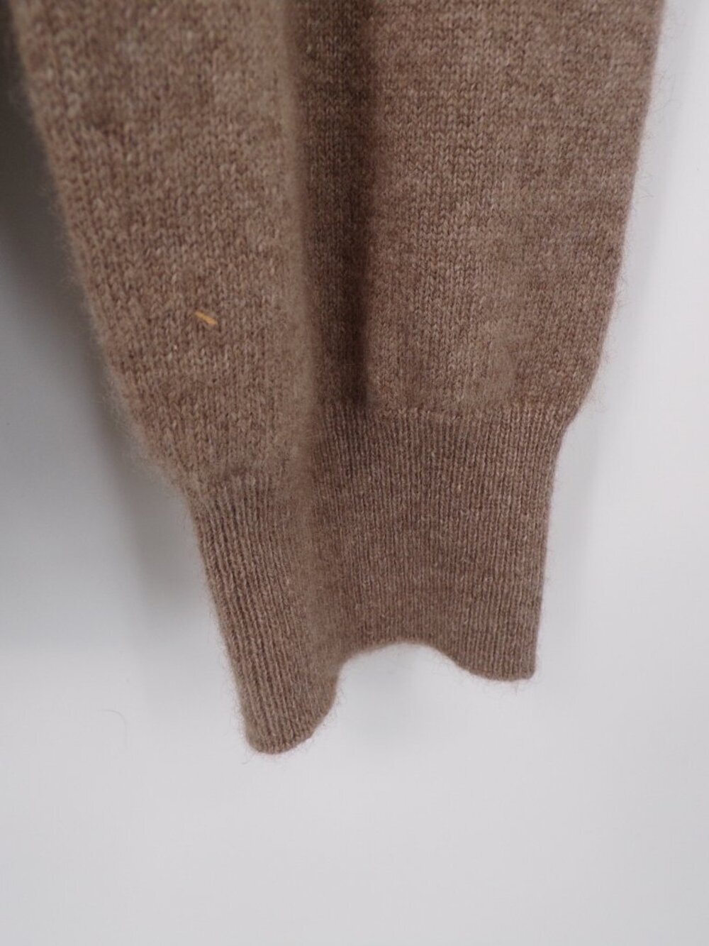 GOBI 100% Organic Cashmere Women's Turtleneck (XL) Brown Sweater - Picture 4 of 9